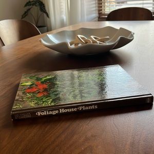 Vintage plant book